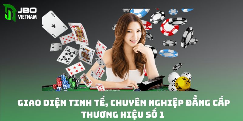 Giao diện tinh tế, chuyên nghiệp đẳng cấp thương hiệu số 1 