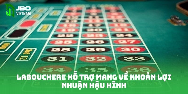 Labouchere hỗ trợ mang về khoản lợi nhuận hậu hĩnh